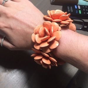 J. Crew Jewelry - J crew flower bracelet. J. Crew Jewelry - J crew flower bracelet.